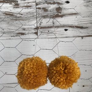 Pom Pom Earrings